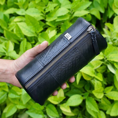 Safar Zip Pouch | Upcycled Multipurpose Water - proof – Travel Accessories on Brown Living™. SKU: SSS071. Img 6.