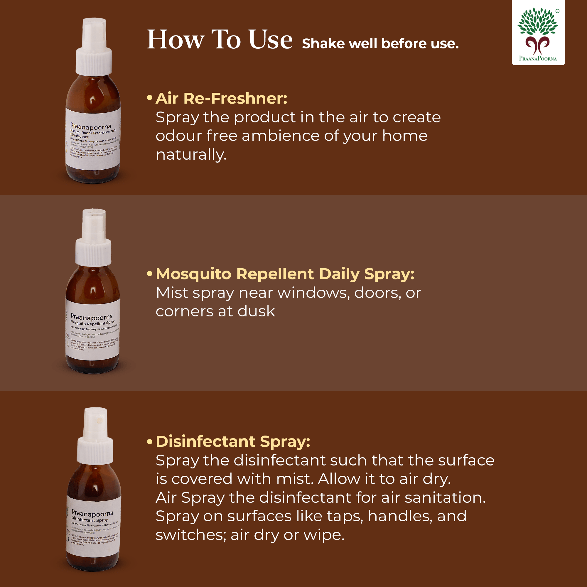 Safe Air Home pack | Chemical Free Essentials – Cleaning Products on Brown Living™. SKU: SKU_K03. Img 7.