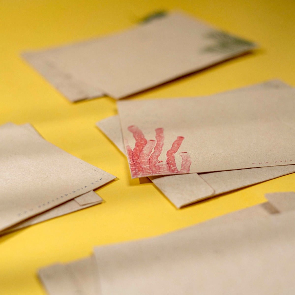 Samudra Handmade Hemp Paper Note Cards Set | Verified Sustainable by Brown Living™