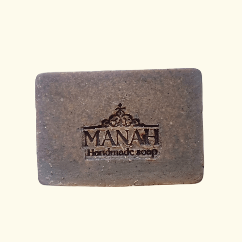 Sandalwood Botanical Soap – Soap by Manah Handmade Soap available on Brown Living™. . SKU: MSS1. Img 1.