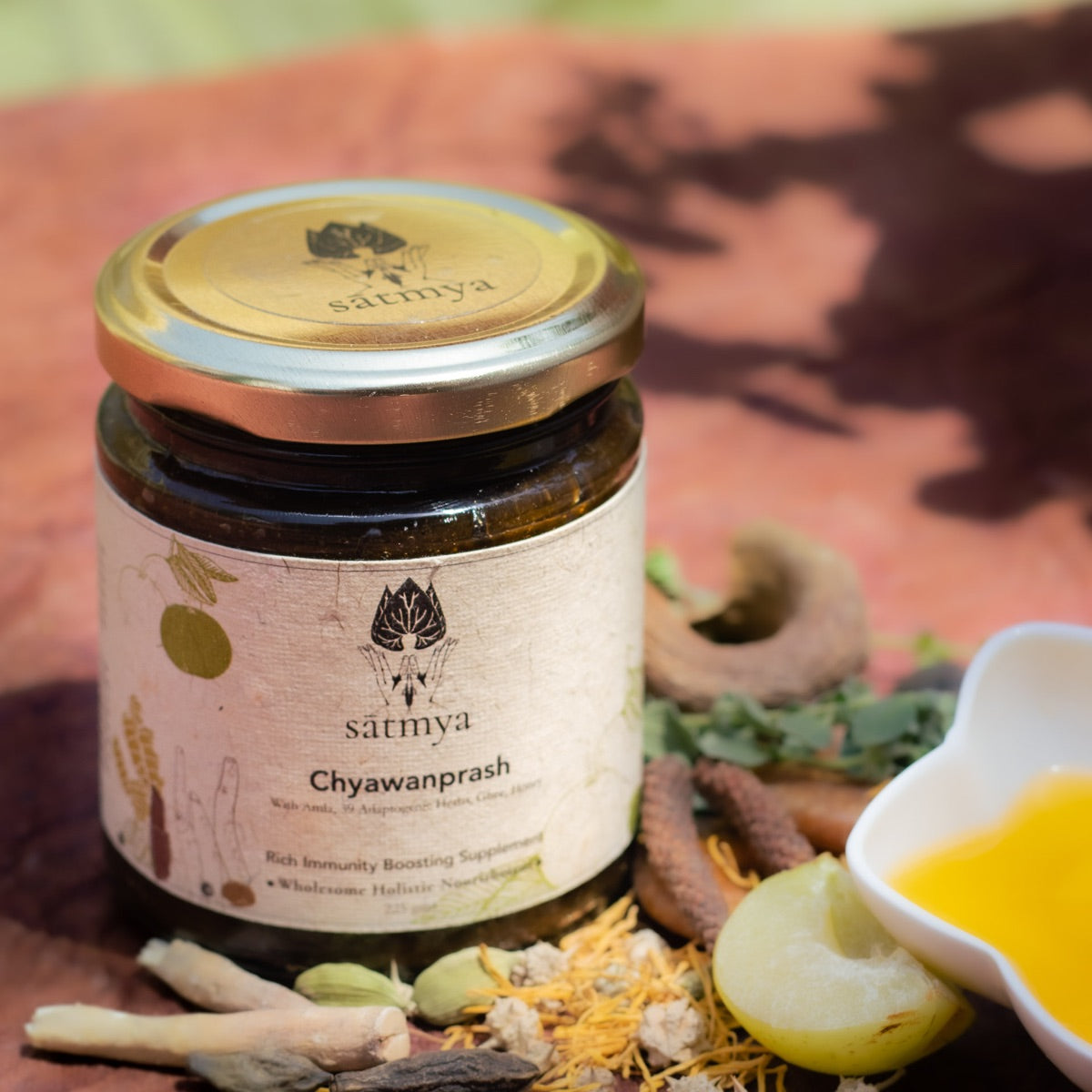 Elixir of Life - Immunity Boosting Chyawanprash – Health & Energy Drinks on Brown Living™. SKU: Chyaw_470gms988. Img 5.