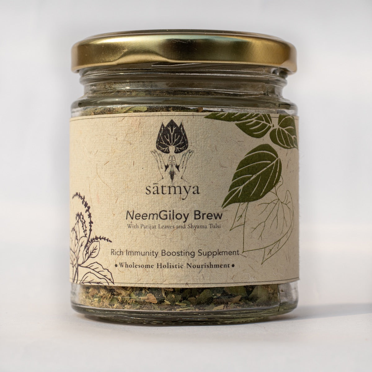 Immunity Boosting Neem Giloy Brew – Health & Energy Drinks on Brown Living™. SKU: Neemg_50gms998. Img 3.