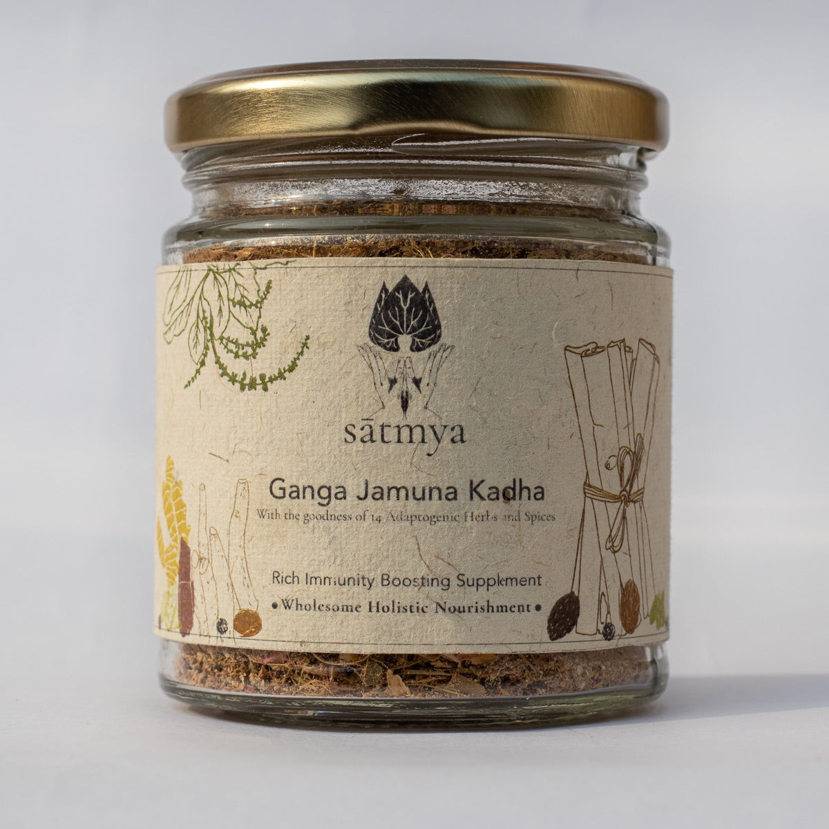 Ganga Jamuna Kadha - Immunity Supplements – Health & Energy Drinks on Brown Living™. SKU: Ganga_100gms996. Img 3.