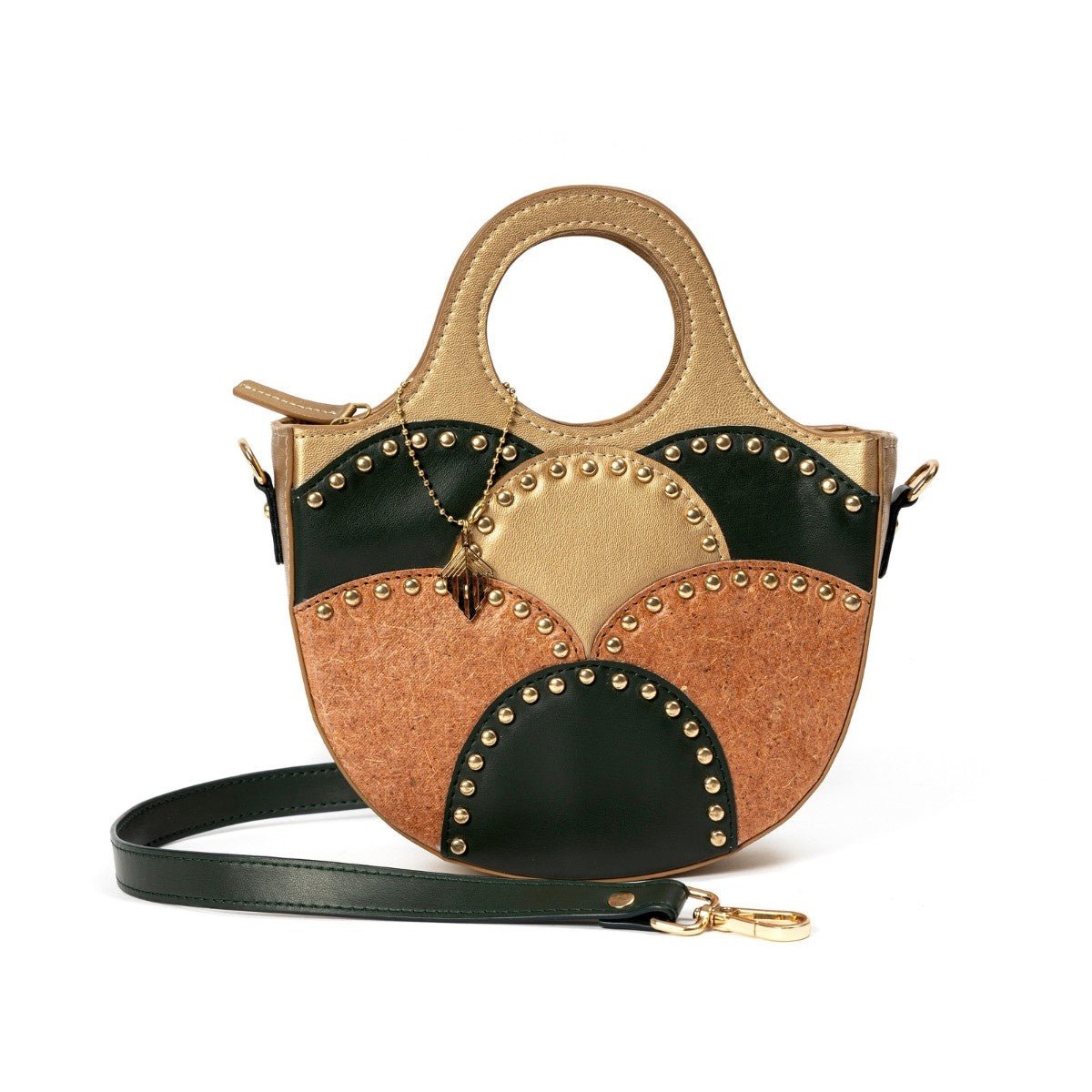 Savannah Vegan Leather Sling – Sling Bag on Brown Living™. SKU: MSGH2025_2001. Img 6.