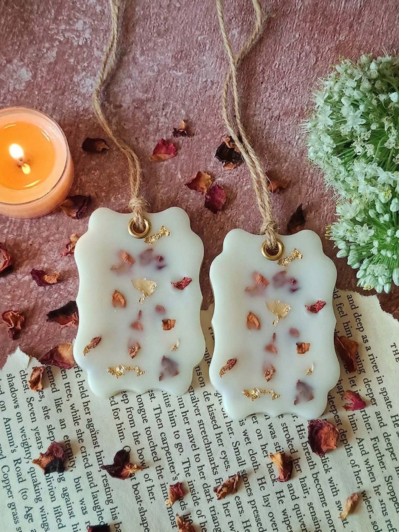 Scented Soywax Air Freshener Sachet - Rectangular Frame 30g – Candles & Fragrances on Brown Living™. SKU: CTC05402. Img 9.