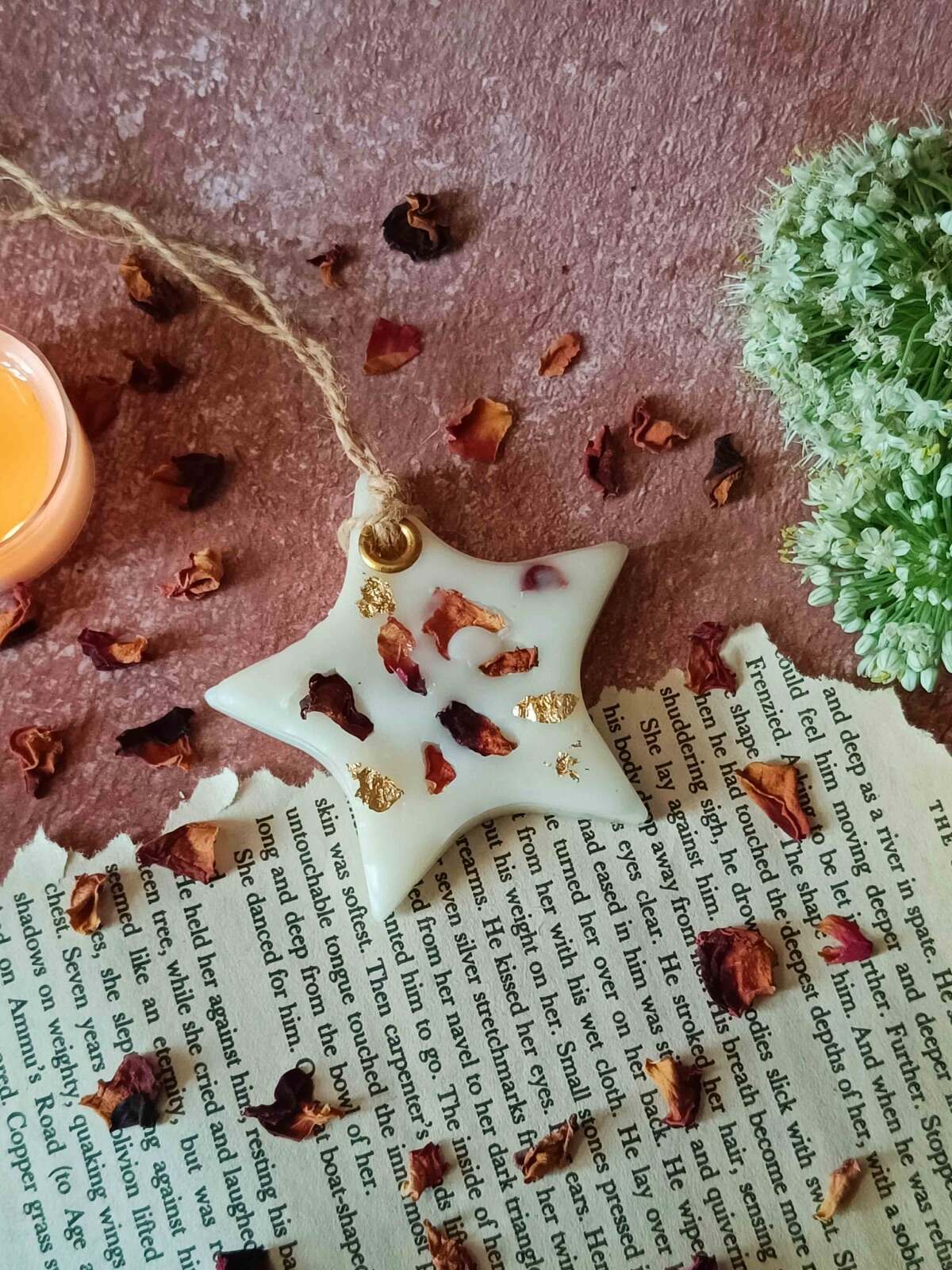 Scented Soywax Air Freshener Sachet - Star 35g | Verified Sustainable by Brown Living™