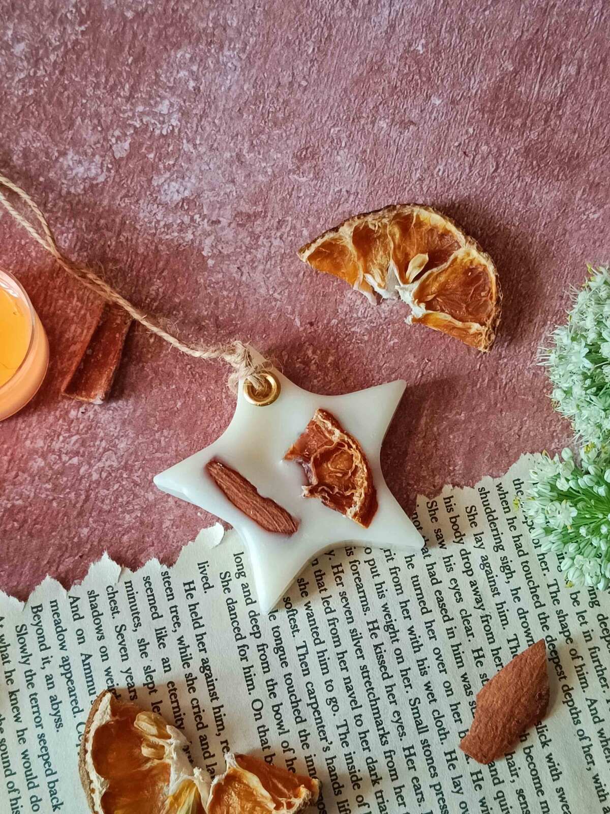 Scented Soywax Air Freshener Sachet - Star 35g | Verified Sustainable by Brown Living™