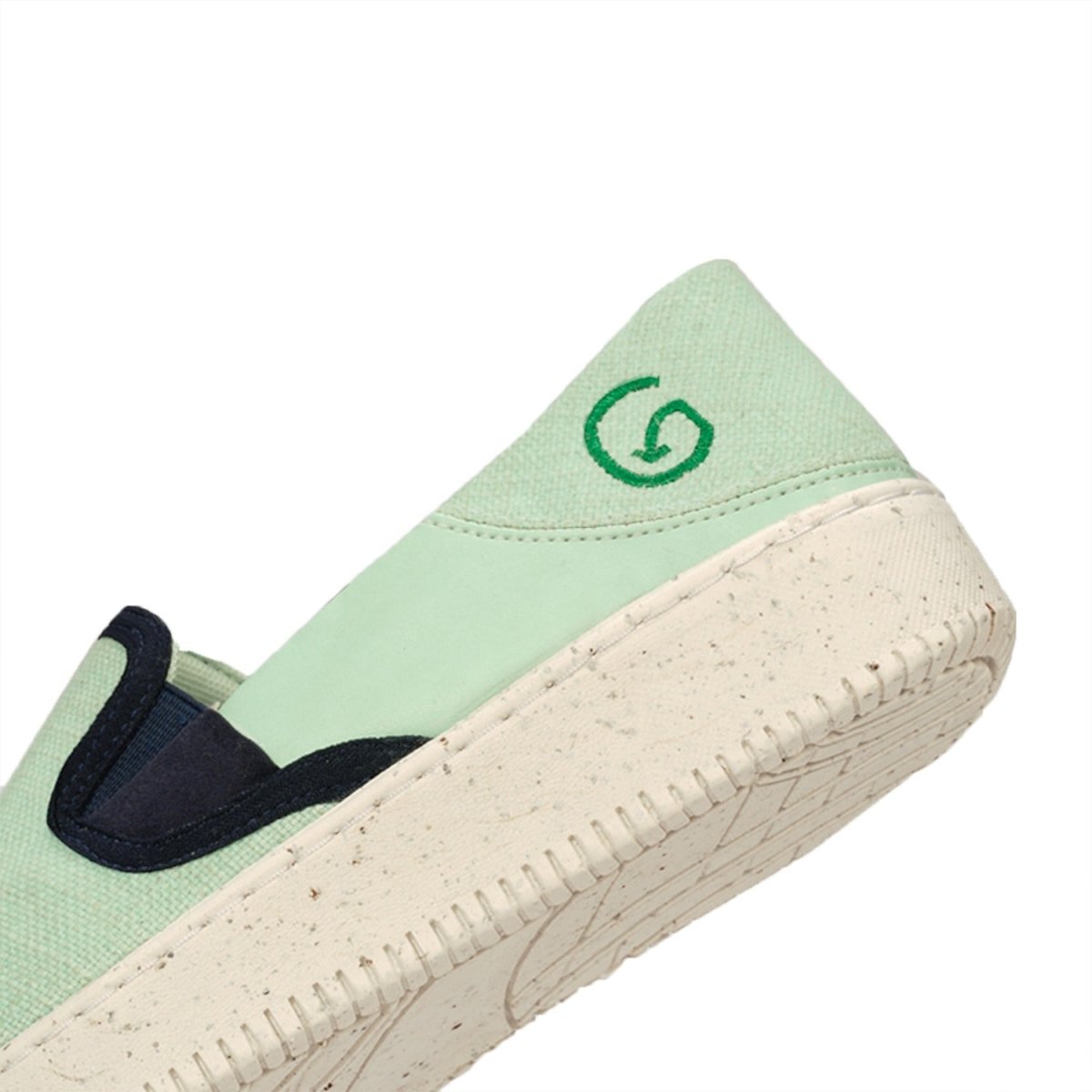 Seafoam Swirl Women's Slip - On Shoes – Womens Casual Shoes on Brown Living™. SKU: G'S_SEFMSWRL_SLPON. Img 6.