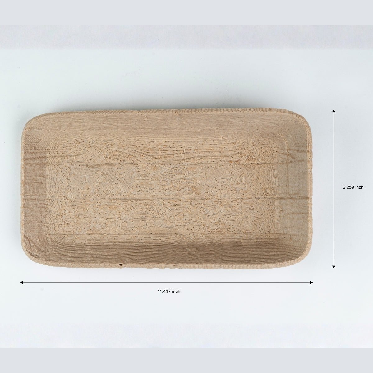Serving Camber Plant - Based Light Wood Tray – Home Decor on Brown Living™. SKU: SECAEDPLLWA040. Img 4.