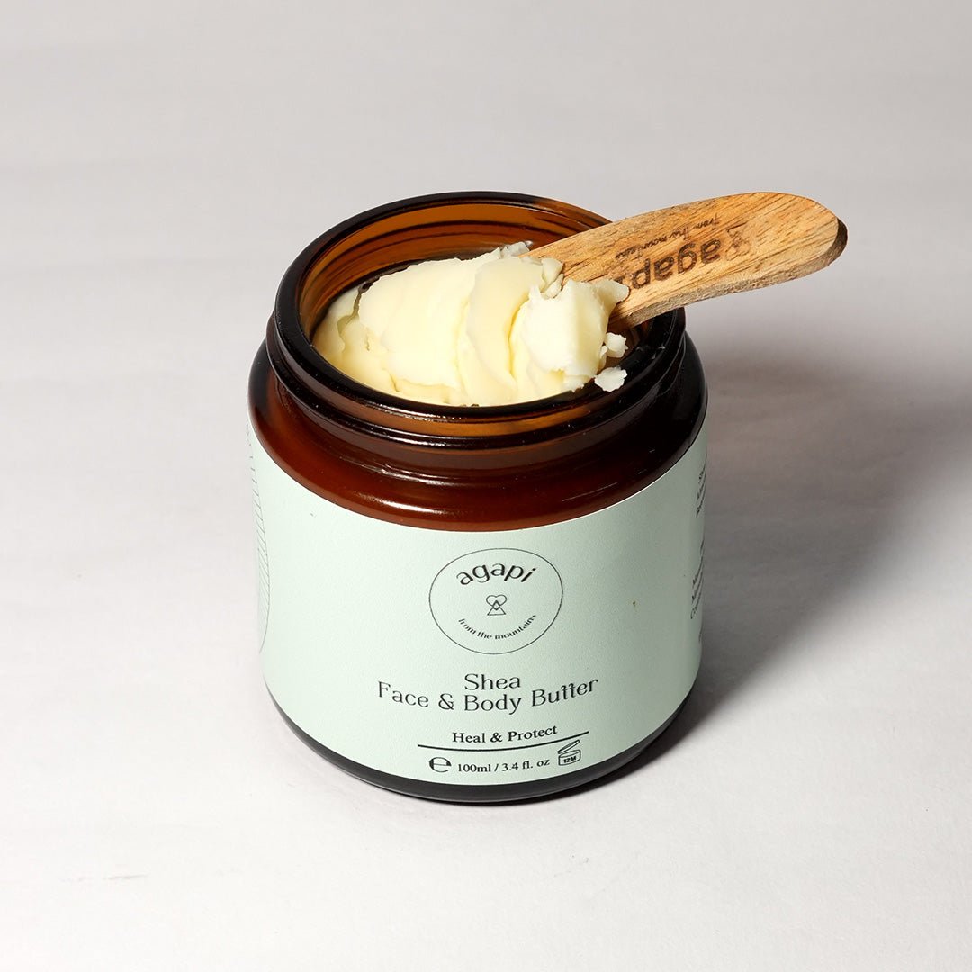 Shea Face & Body Butter - 120g – Body Butter by Agapi available on Brown Living™. . SKU: SB - 01. Img 1.