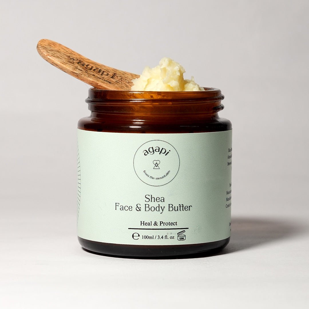 Shea Face & Body Butter - 120g – Body Butter by Agapi available on Brown Living™. . SKU: SB - 01. Img 2.