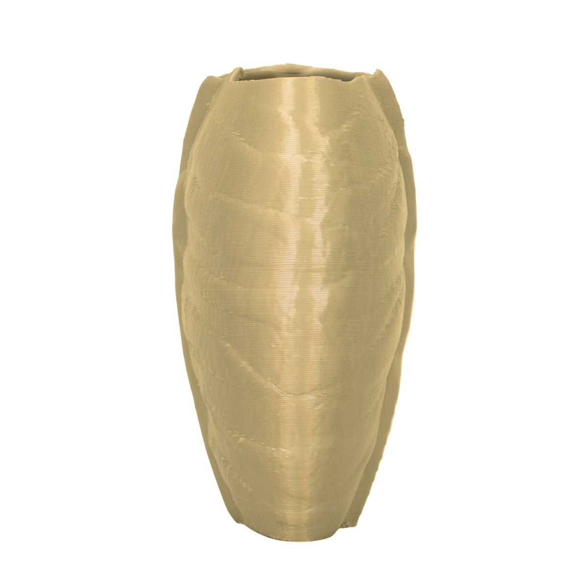 Shining Duality Plant - Based Exotic Titanium Vase – Home Decor on Brown Living™. SKU: SHDUEDPLETA028. Img 3.