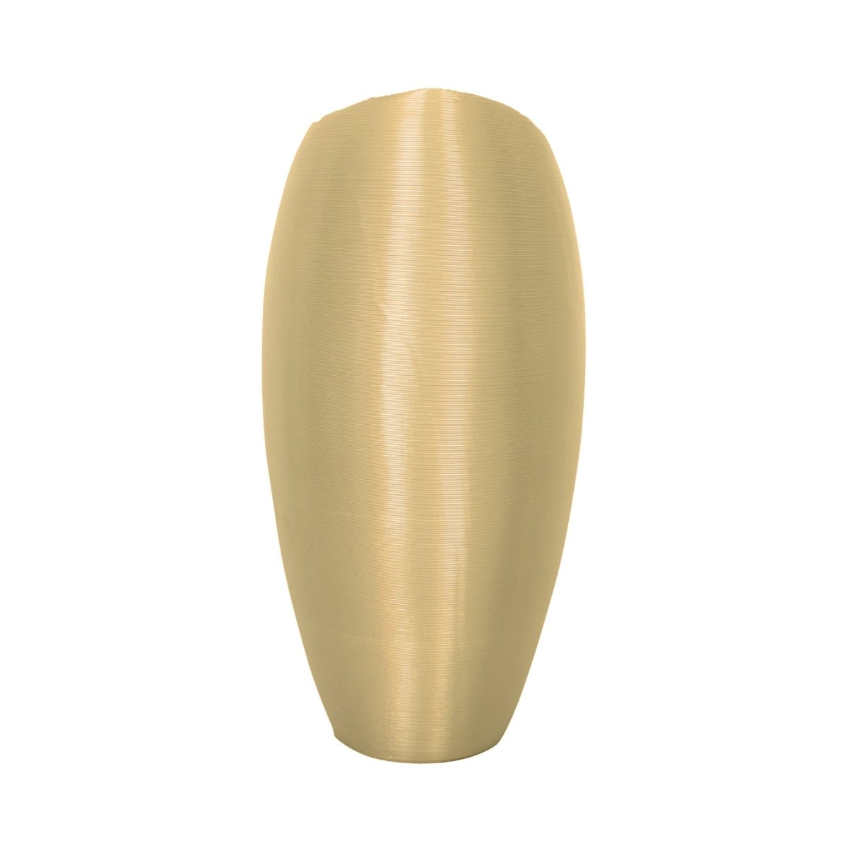 Shining Duality Plant - Based Exotic Titanium Vase – Home Decor on Brown Living™. SKU: SHDUEDPLETA028. Img 2.