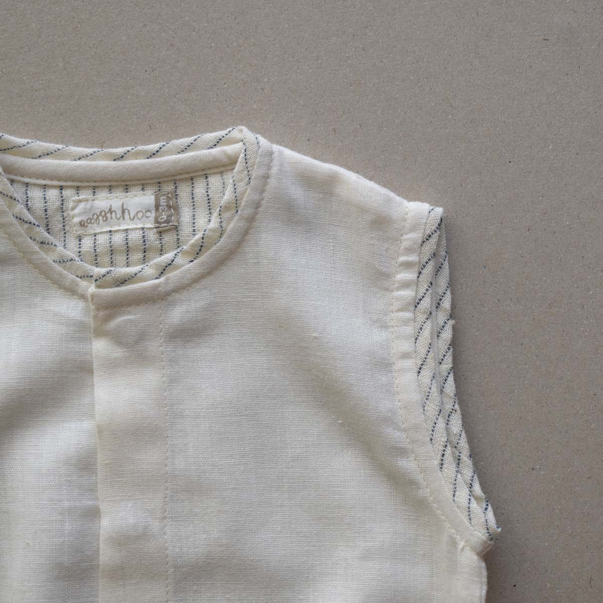 Shiroi Baby Onesie – Kids Onesies on Brown Living™. SKU: C1O00NO13NB. Img 2.