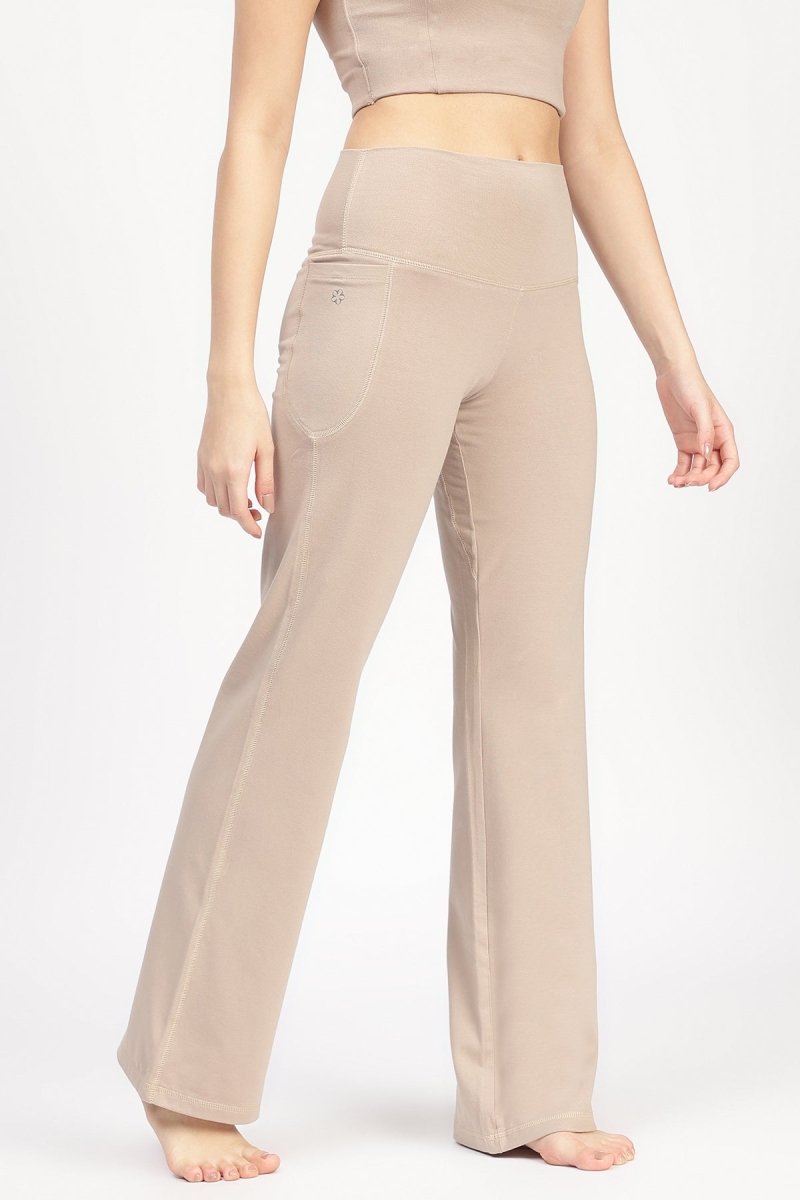 Sienna flattering flare yoga pants – Womens Pants by elope available on Brown Living™. Xs Atmosphere. SKU: ELSNYP004XS. Img 10.