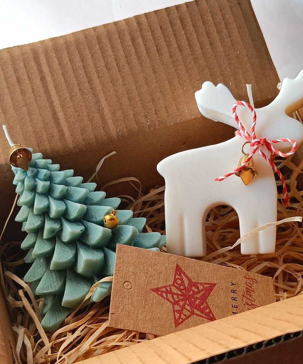 Silent Night Soy Wax Candle Bundle - Pink | Verified Sustainable by Brown Living™