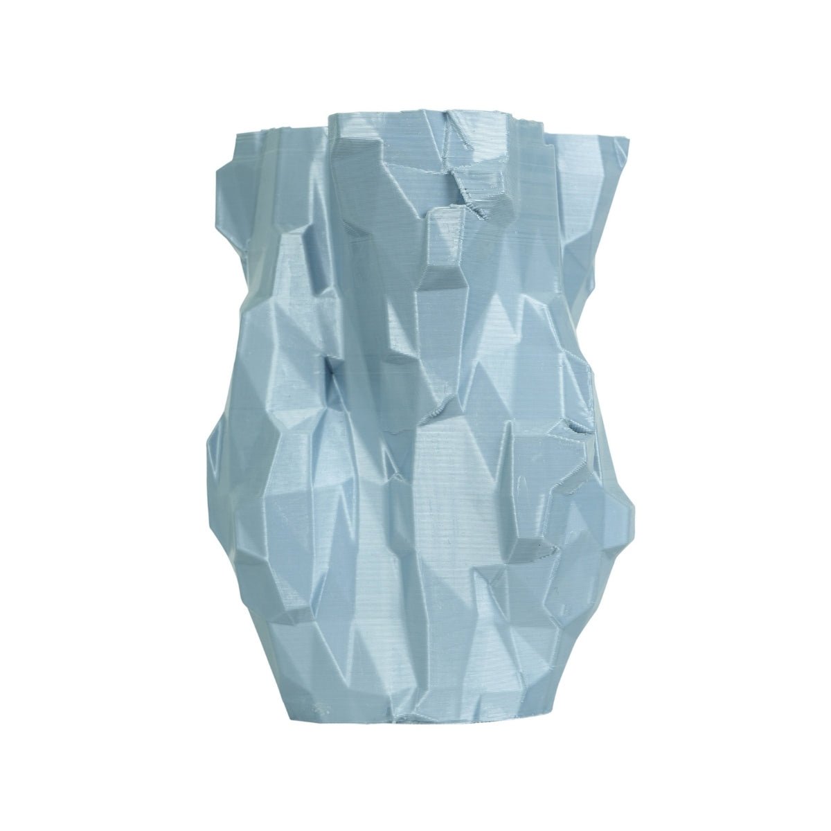 Silver Cliffs Plant - Based Simple Silver Vase – Home Decor on Brown Living™. SKU: SICLEDPLSSA022. Img 2.