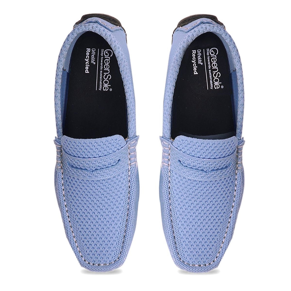 Sky Blue Moc Mens Shoes Loafers – Mens Casual Shoes on Brown Living™. SKU: GS_JBM_SKBLU3832. Img 2.