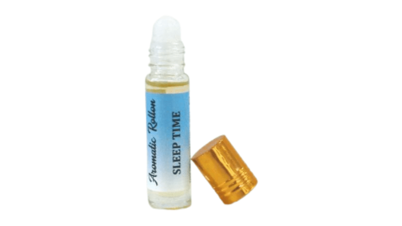 Sleep Time Essential Oil Blend – Aids in Restful & Deep Sleep – Essential Oils on Brown Living™. SKU: Aromatic-03. Img 1.