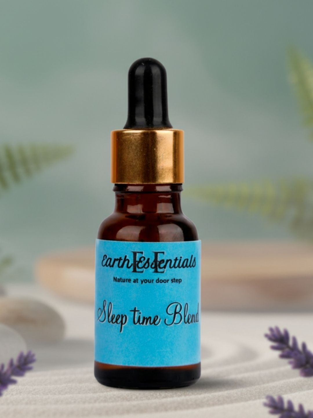 Sleepy Time Essential Oil Blend 15 ml – Calming & Relaxing Aroma – Essential Oils on Brown Living™. SKU: EOBlends-05. Img 5.