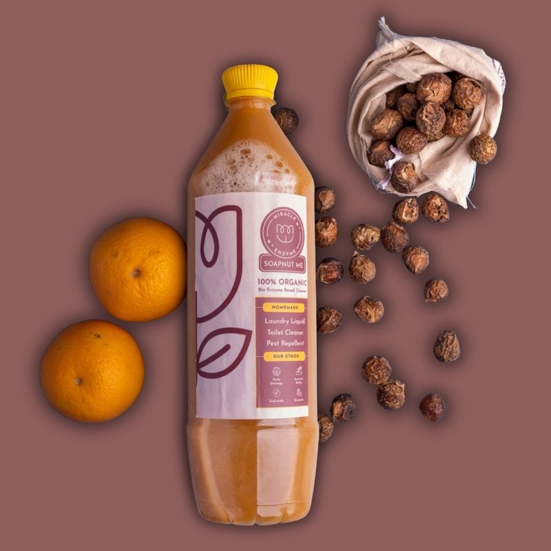 Soapnut ME 1 Litre | Bio Enzyme | Laundry | Dish wash | Toilet – Cleaning Products on Brown Living™. SKU: MES1. Img 1.