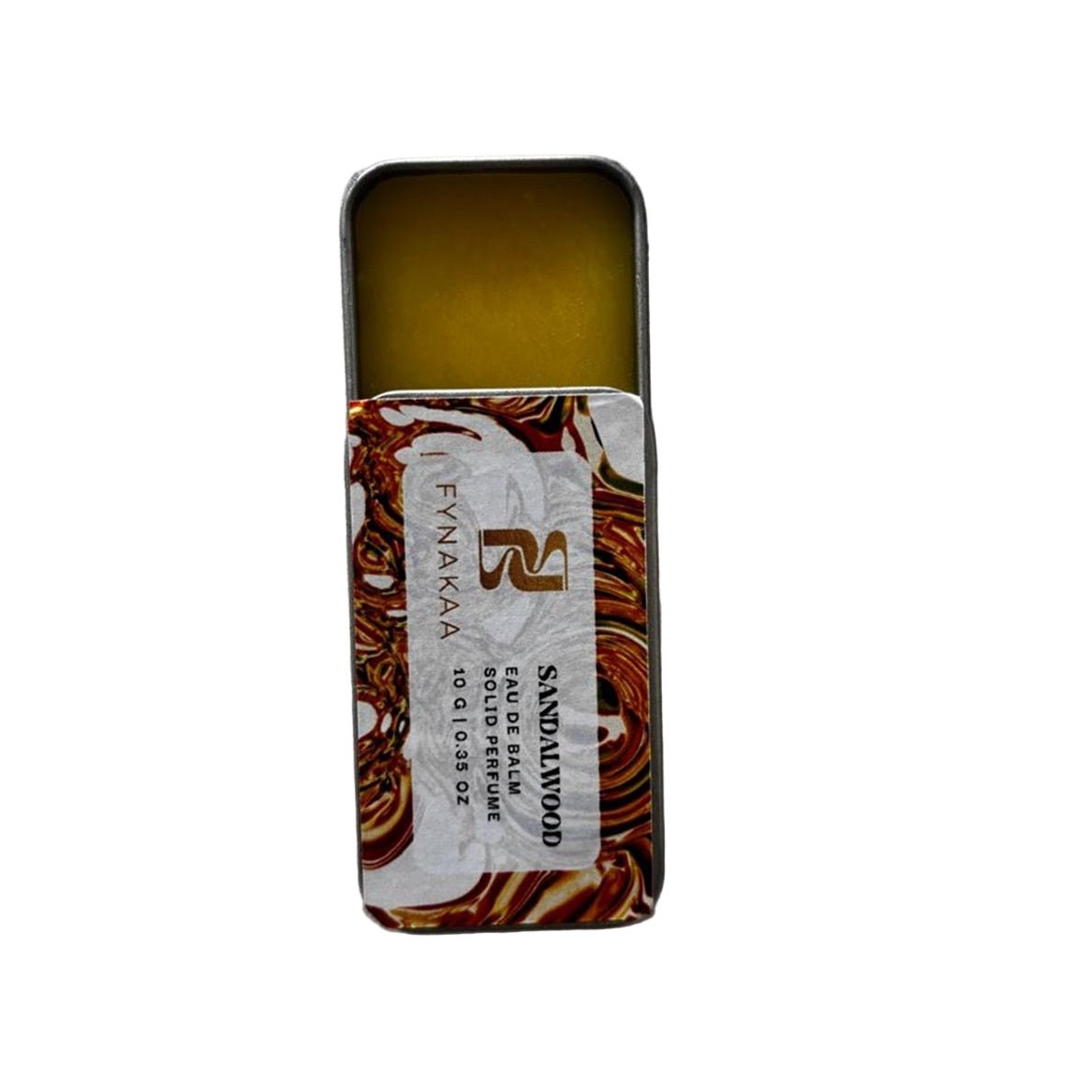 Solid Perfume Sandalwood | Woody Alcohol - Free Long - Lasting Fragrance – Perfume on Brown Living™. SKU: SAN5006X. Img 3.