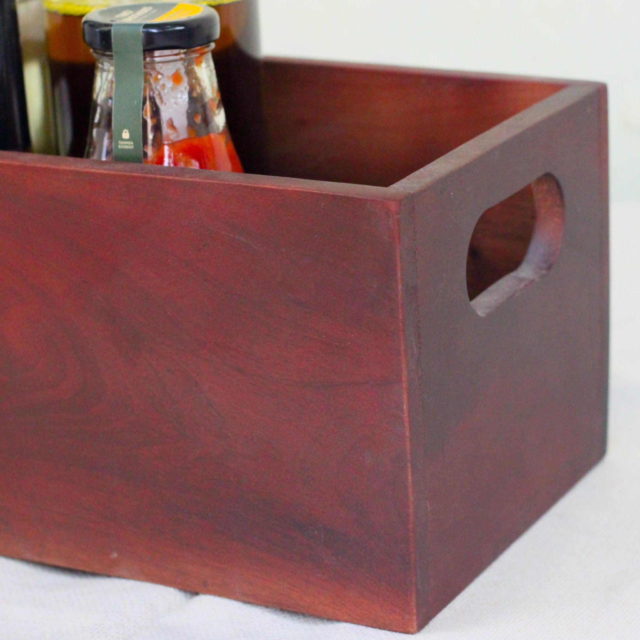 Solid Wood Aaira Oil Box & Organizer | Elegant Kitchen & Dining Table – Kitchen Organizers on Brown Living™. SKU: BL0101. Img 4.
