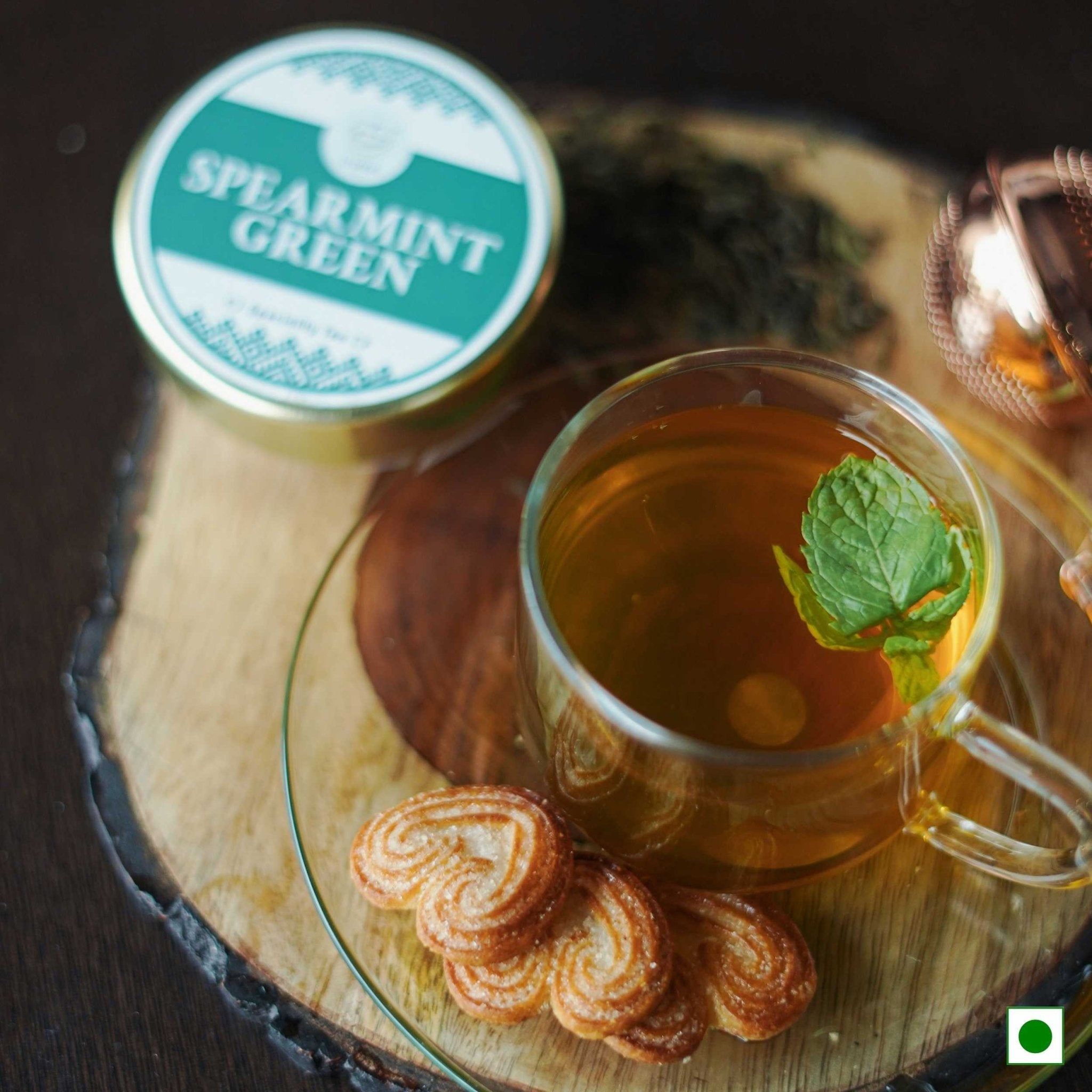 Spearmint Green Tea – Balance Hormones & Improve Digestion – 50g – Tea on Brown Living™. SKU: AMCZip50New. Img 9.