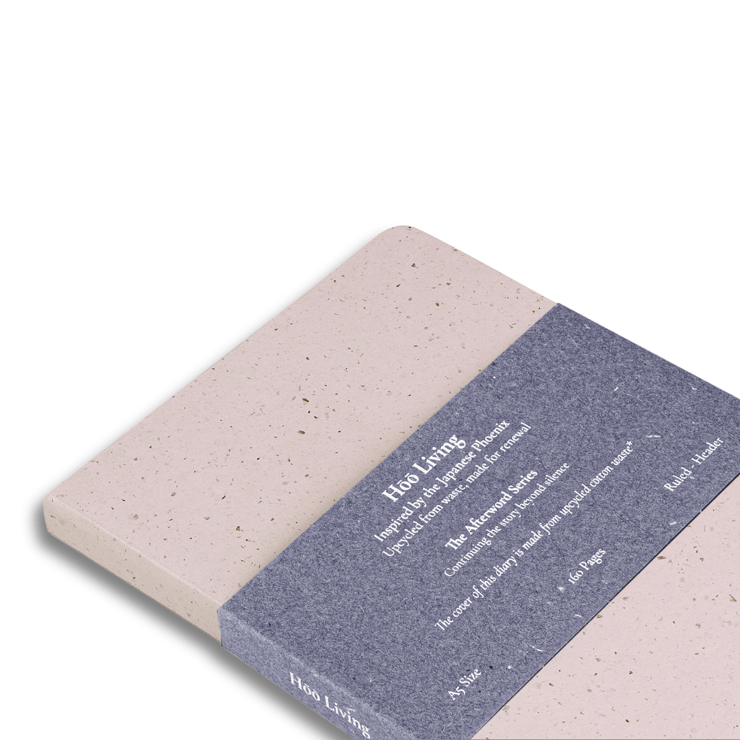 Spent Barley Cover Softback Notebook Made from Upcycled Sanitary Pads – Notebooks & Notepads on Brown Living™. SKU: SGC3SPB1A5-160. Img 2.