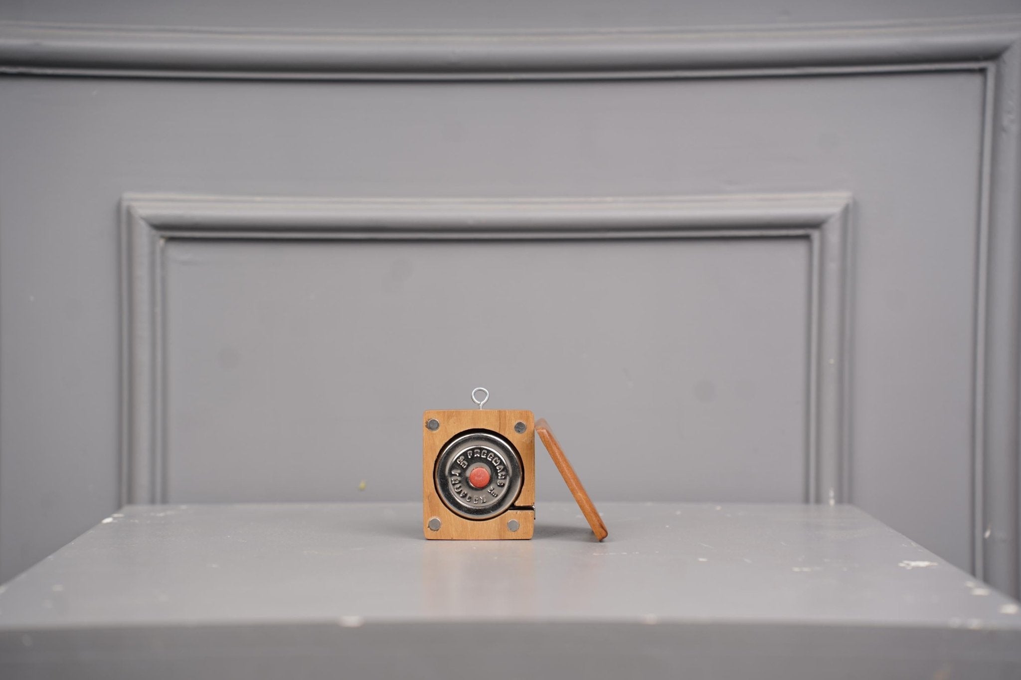 Square Measuring Tape | Compact Portable Measurement Tool – Home & Garden on Brown Living™. SKU: MTS. Img 7.