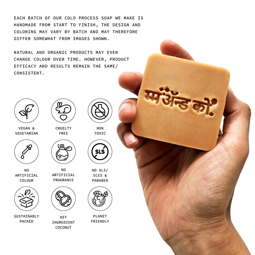 Srigandha Sandalwood Coconut Milk Cold Process Soap – Body Soap on Brown Living™. SKU: CB01. Img 6.