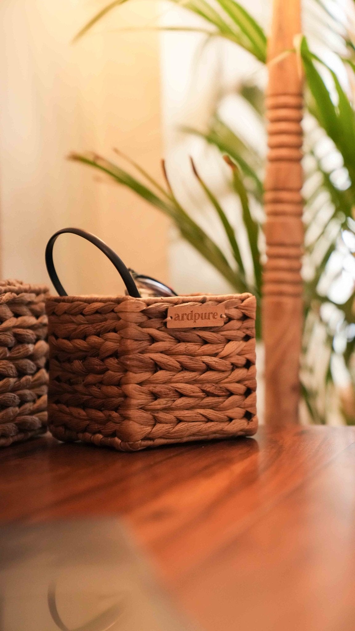 Stationery Organizer for Desk | Multi - Compartment Office Storage – Trays & Platters on Brown Living™. SKU: 209SW. Img 2.