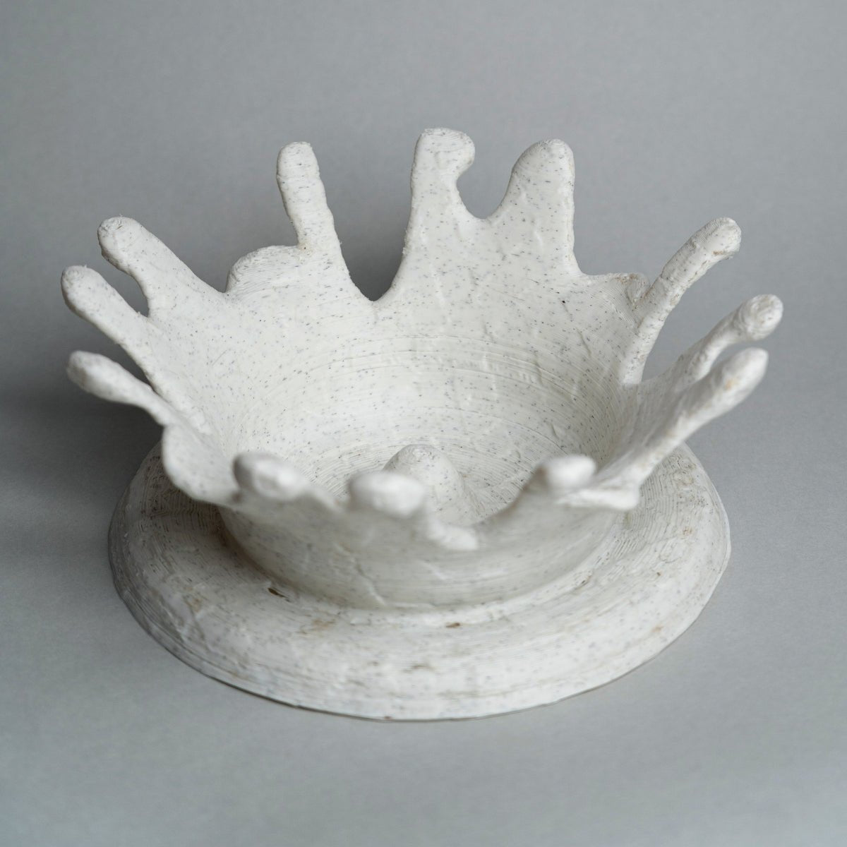 Stone Splash Plant - Based Marble White Bowl – Home Decor on Brown Living™. SKU: STSPEDPLMWA039. Img 3.