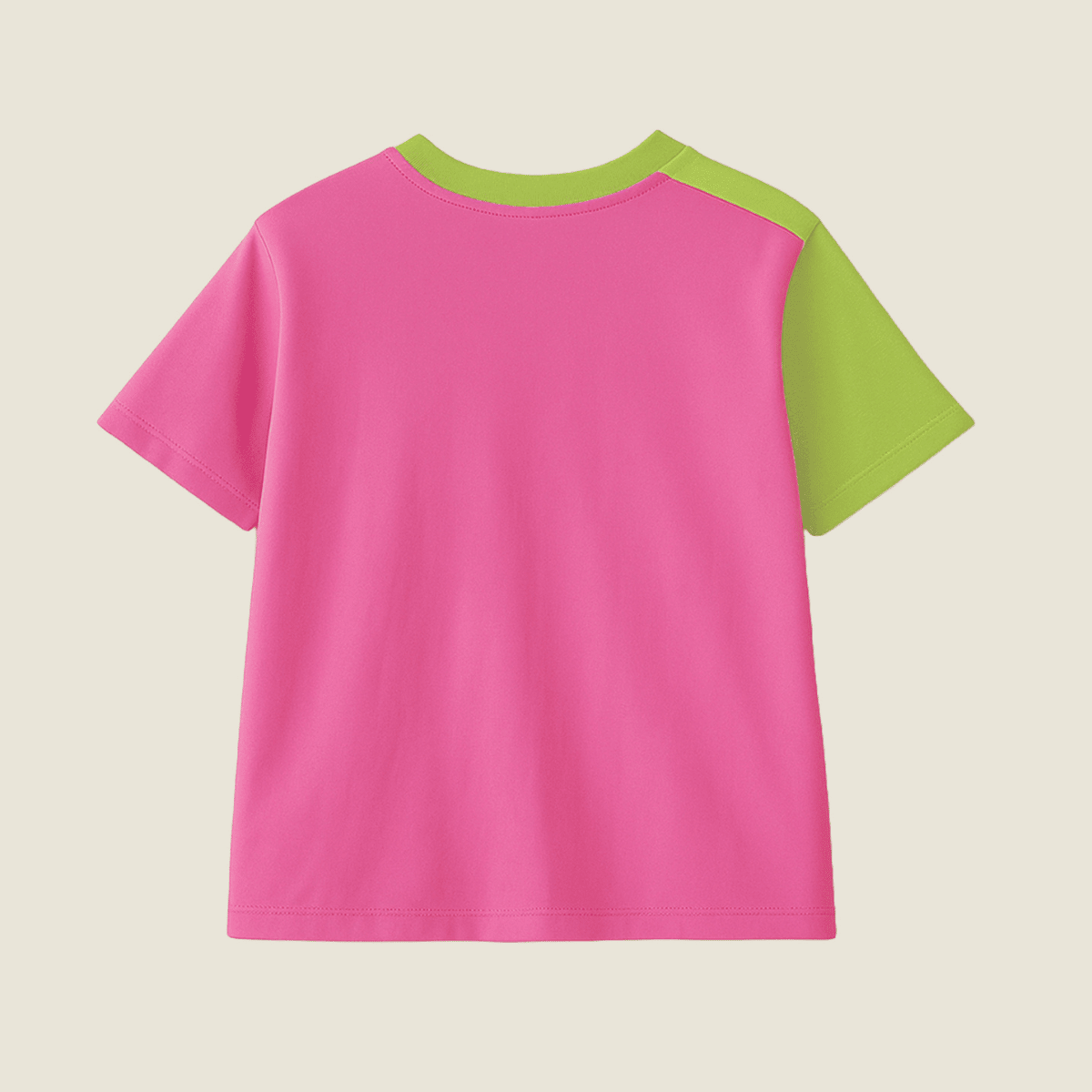 Strawberry Pop Tee - 100% Certified Organic Cotton & Azo-Free Dyes – Kids T-Shirts on Brown Living™. SKU: KT02B-4-6Y. Img 3.