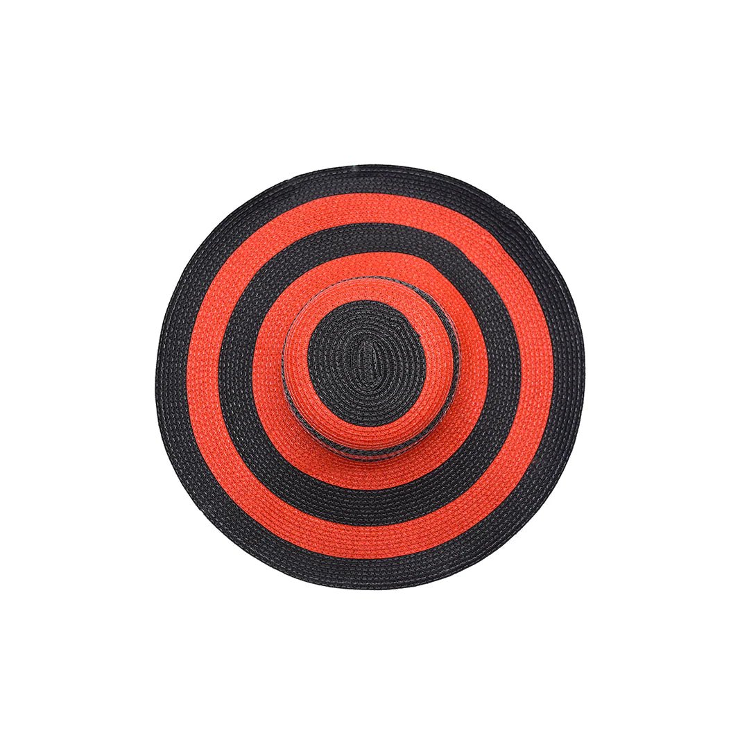 Stripes Floppy Hat For Women | Wide Brim Summer & Beach Hat – Womens Hat on Brown Living™. SKU: MBNL003003. Img 7.