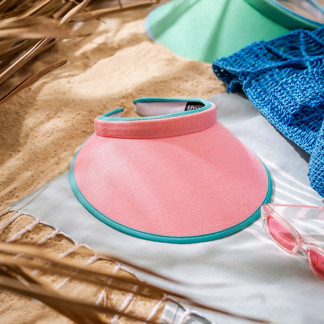 Summer Shade Visor Hat | Lightweight Sun Protection for Outdoors – Womens Hat on Brown Living™. SKU: MBNL004004. Img 1.