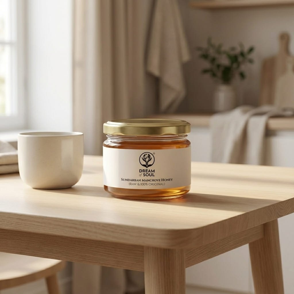 Sundarban Mangrove Honey Raw & Unprocessed 450g | Pure Natural – Honey & Syrups on Brown Living™. SKU: DOS-HONEY-01. Img 4.