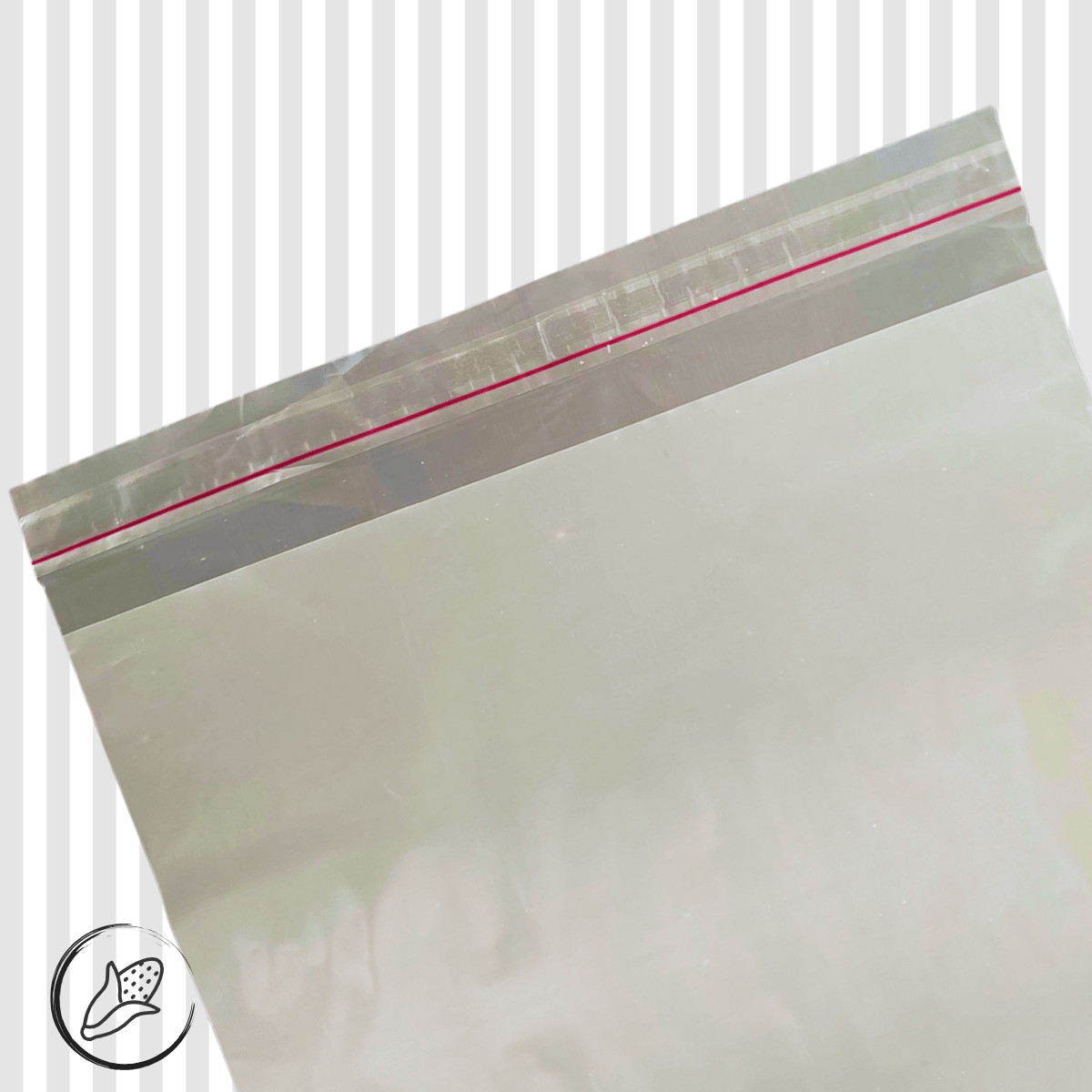 100% Compostable Ecofriendly Clear Garment Bag Pack Of 25 – Packing Materials by Mindful Official available on Brown Living™. . SKU: MO - 2. Img 5.