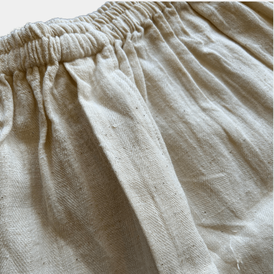 100% Organic Cotton Unisex Handloom Boxer | Kora | Verified Sustainable by Brown Living™