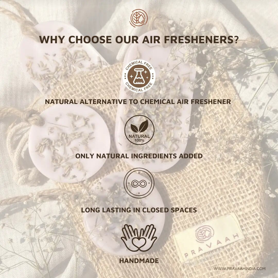 100% Soy Wax Air Freshener Sachet - Oud And Amber | Verified Sustainable by Brown Living™