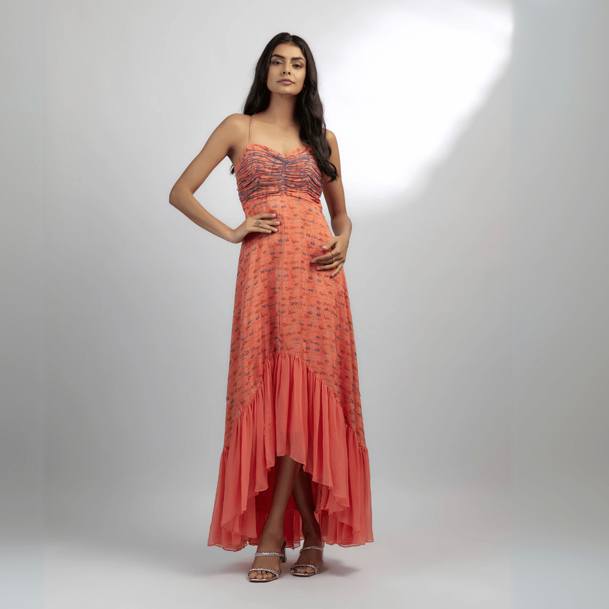 Aara Ruffle Dress – Womens Dress by Ewoke available on Brown Living™. XS . SKU: GD115XS. Img 17.