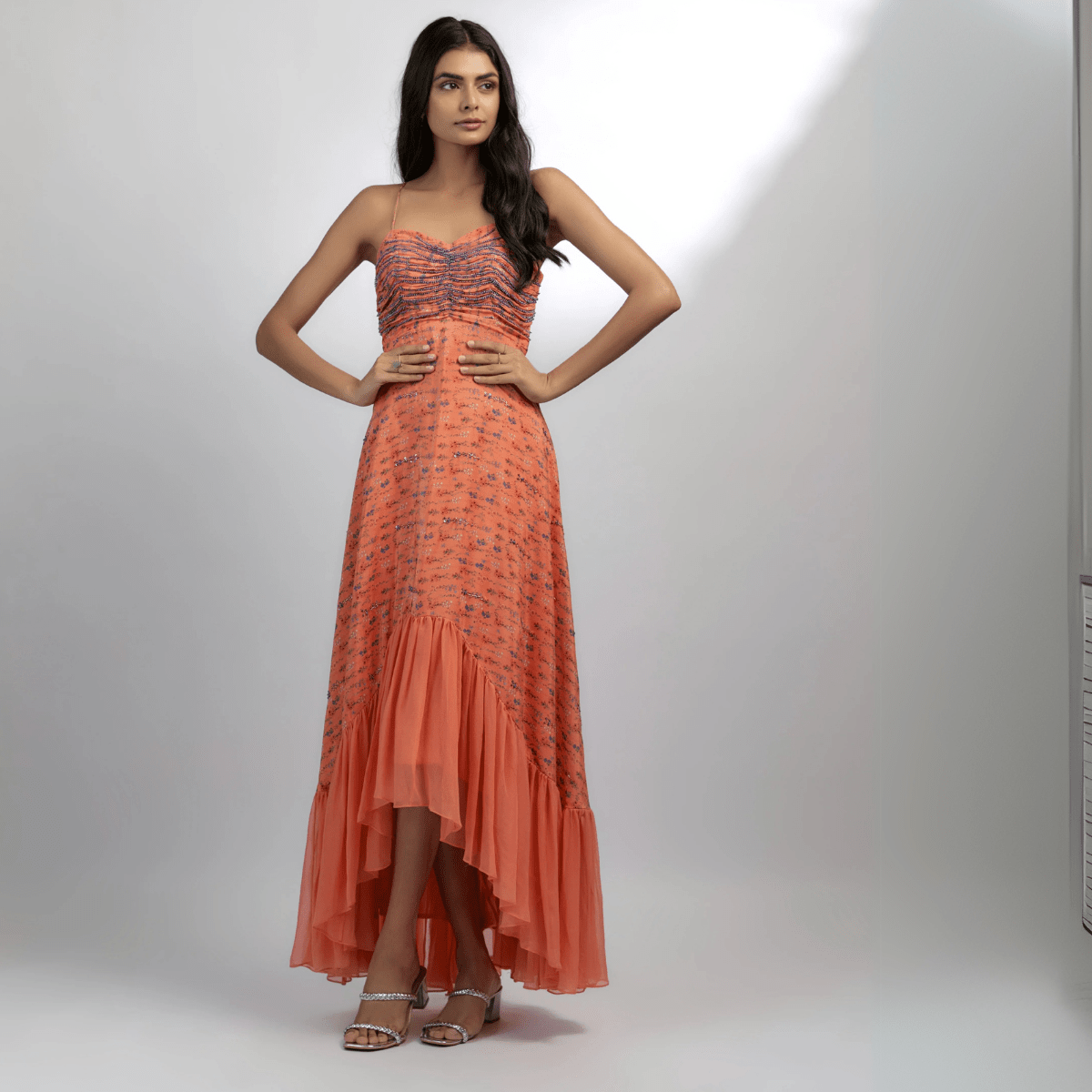 Aara Ruffle Dress – Womens Dress by Ewoke available on Brown Living™. XS . SKU: GD115XS. Img 11.