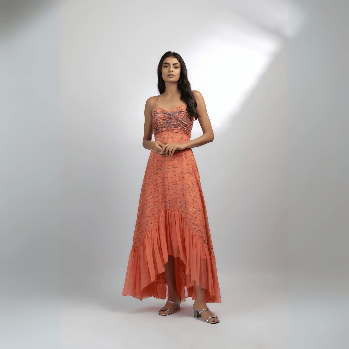 Aara Ruffle Dress – Womens Dress by Ewoke available on Brown Living™. XS . SKU: GD115XS. Img 13.