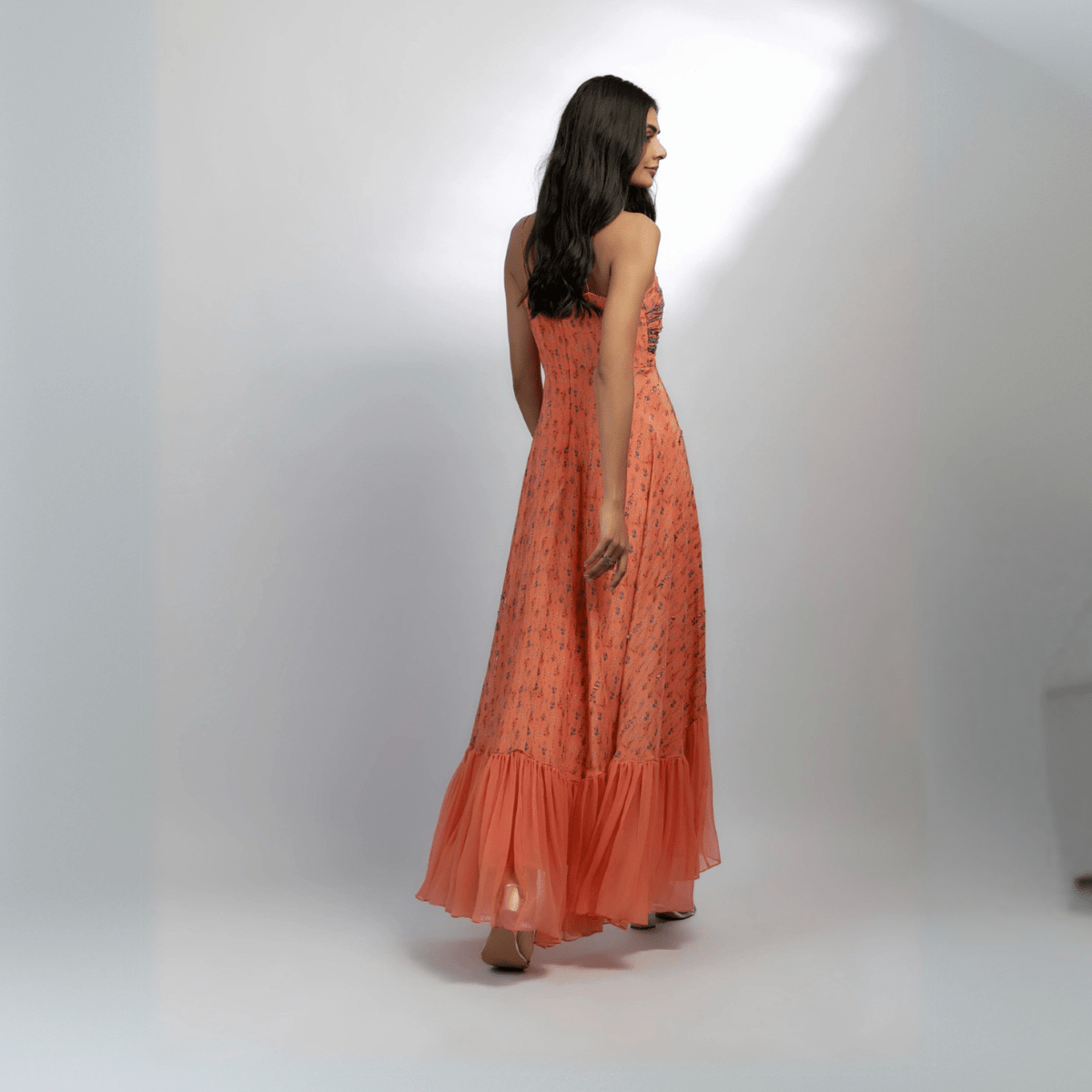 Aara Ruffle Dress – Womens Dress by Ewoke available on Brown Living™. XS . SKU: GD115XS. Img 22.