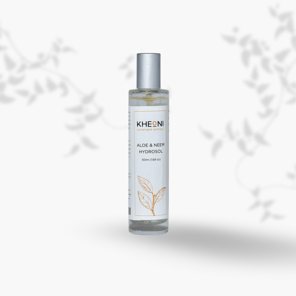 Aloe & Neem Hydrosol for Acne - Prone Skin - 50ml | Verified Sustainable by Brown Living™