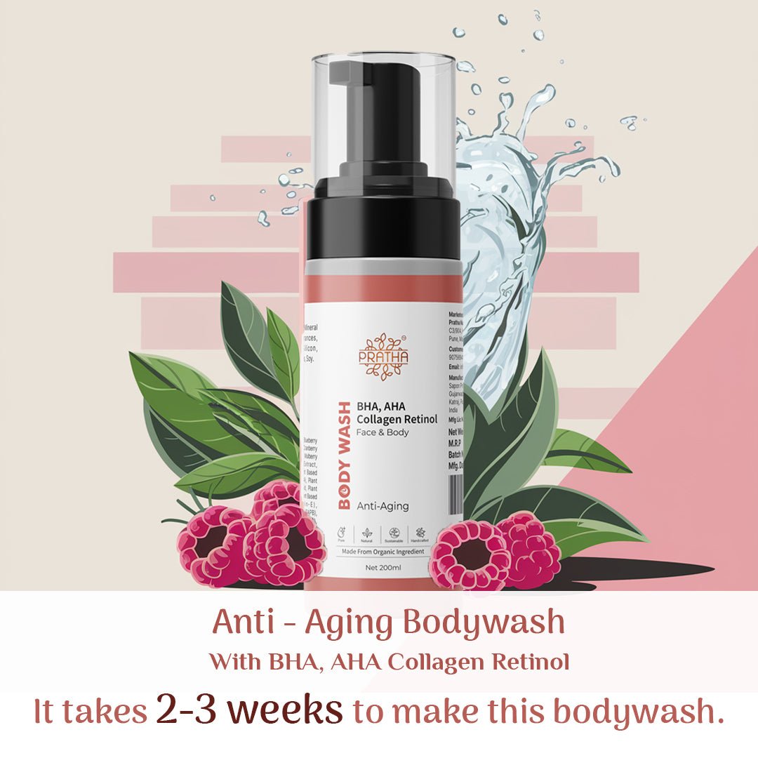 Anti - Aging Foaming Body Wash | Collagen Retinol BHA - AHA – Body Wash on Brown Living™. SKU: phpnl90951. Img 4.