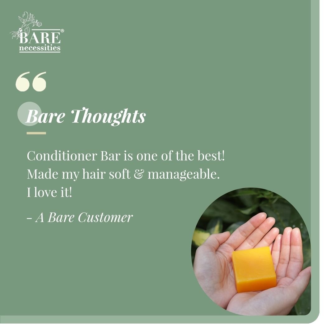 Anti - frizz Nourishing Conditioner Bar| Vegan | 50g for 50 - 60 washes – Hair Conditioner on Brown Living™. SKU: 044 - 08920 - PC037. Img 4.