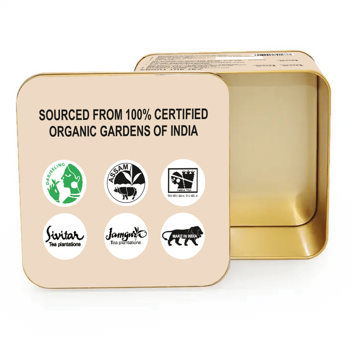Aquarius Mukhwas Tea - A special blend that celebrates the Innovative Humanitarian, Zodiac Tea Collection, Gifting – Tea by Radhikas Fine Teas and Whatnots available on Brown Living™. . SKU: 8903560000000. Img 7.