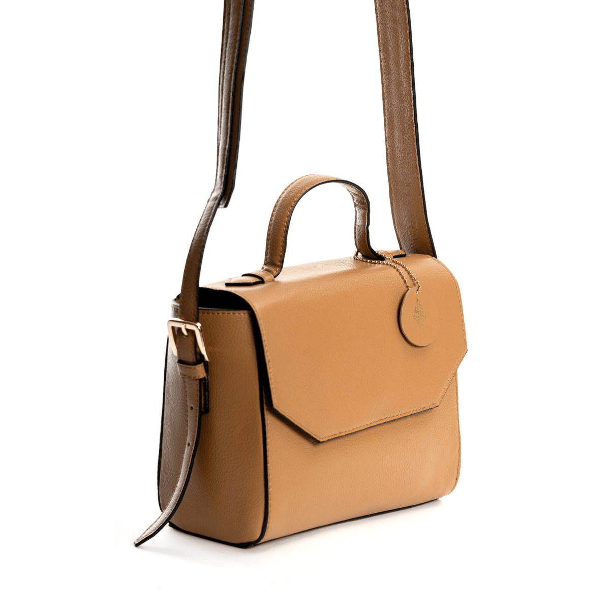 Asteria (Caramel) | Women's Bag made with Apple Leather | Verified Sustainable by Brown Living™