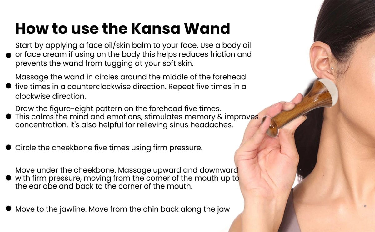 Ayurveda Kansa Wand for Face & Body – Wooden Handle, 4.5 cm | Verified Sustainable by Brown Living™